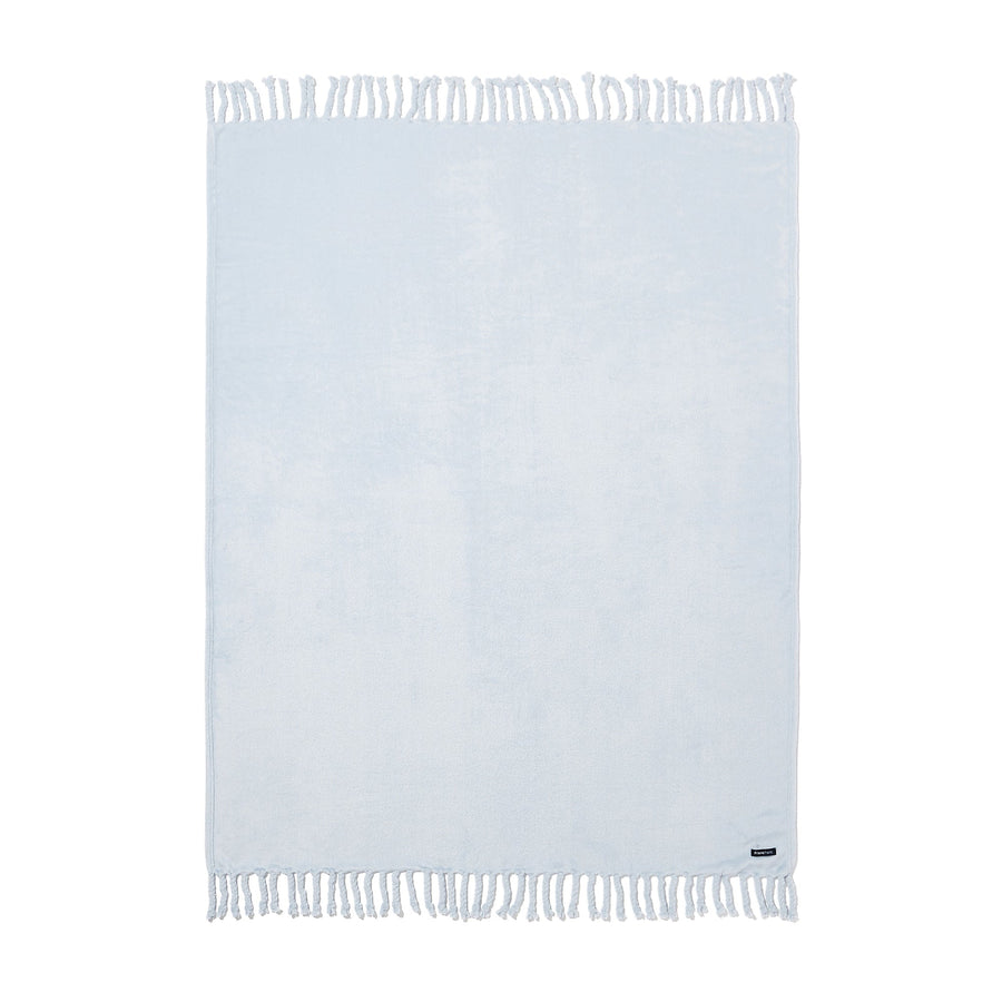 Gordis Throw (Knee Blanket) 1700 x 1300 Light Blue [Spring/Summer Model]