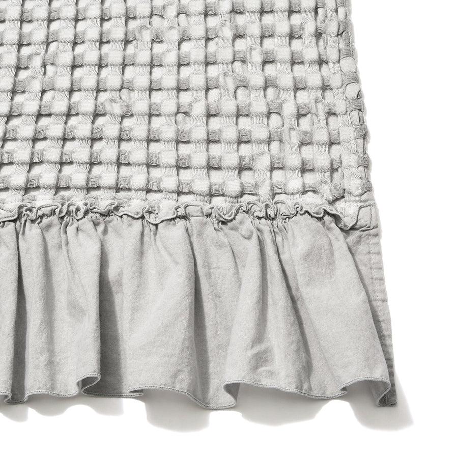 Smooth Waffle Throw (Knee Blanket) 1700 x 1300 Gray