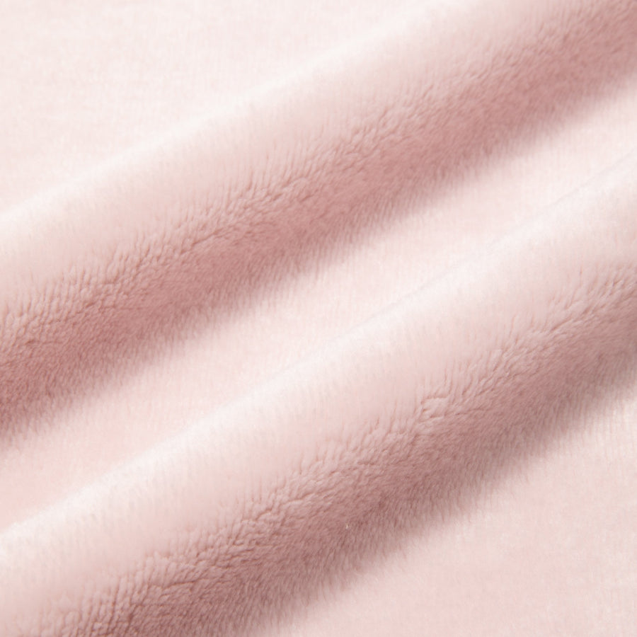 なめらか フリル スロー（ひざ掛け）1500×800 ピンク