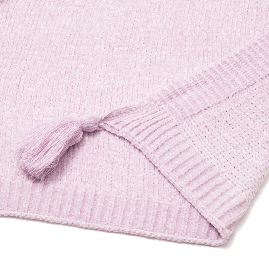 シャーリー スロー（ひざ掛け）1700×1300 パープル