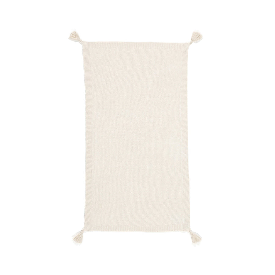 シャーリー スロー（ひざ掛け）1500×800 アイボリー