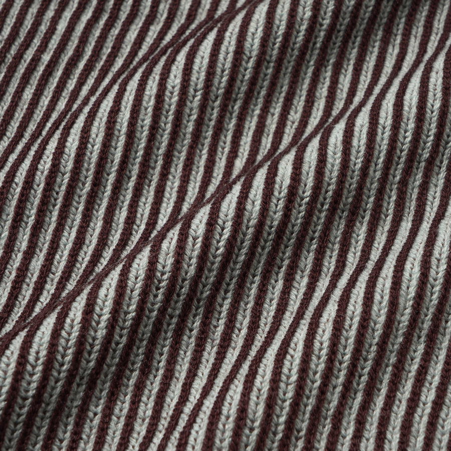 リバーシブルニット スロー（ひざ掛け）1700×1300 ミント