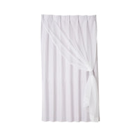 【送料無料】フランフランカーテン　ヴェーリア×ラメルセ　ライトグレー Francfranc(フランフラン) ヴェーリア×ラメルセ ダブルカーテン H2000