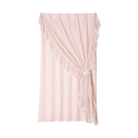 Francfranc フリル×ラメリア ダブルカーテン ピンク2枚セット Francfranc フリル×ラメリア ダブルカーテン ピンク2枚セット