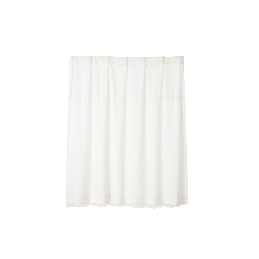 Tulle balloon double curtain H1350×W1000 Ivory (Lace &amp; Drape/Ready-made)