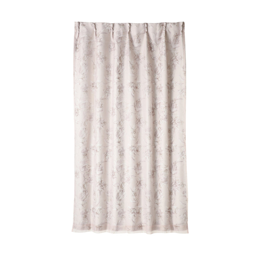 Lilia Double Curtain Beige H1780 x W1000 (Lace &amp; Drape/Ready-made)