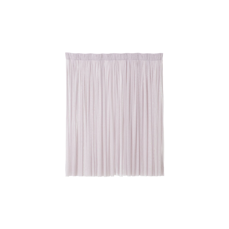 ダブルチュール レースカーテン H1350×W1000 パープル