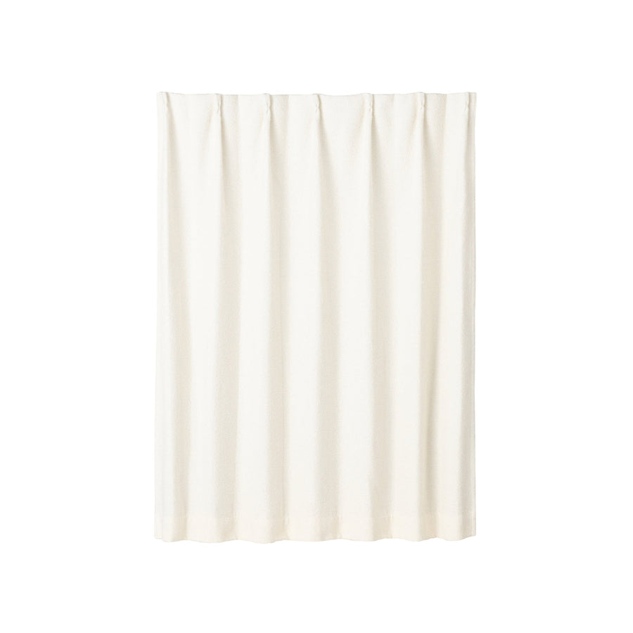 ブークレ ドレープカーテン H1350×W1000 アイボリー