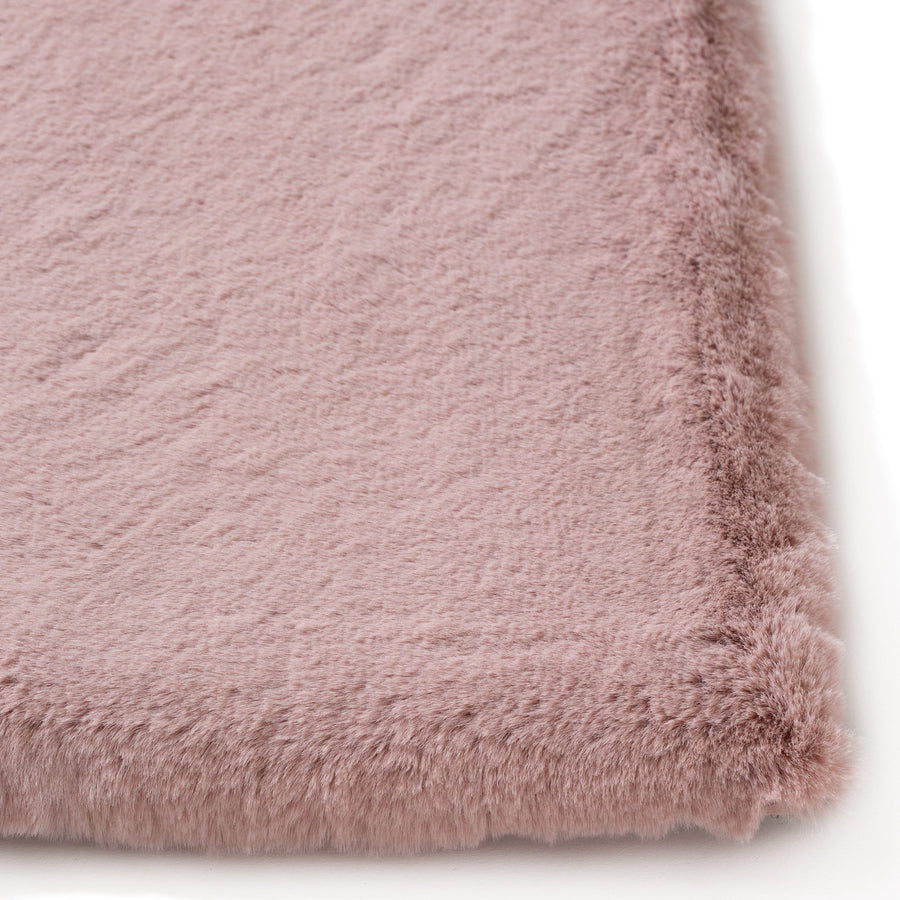 Memory Foam Mitis Rug, Medium, Pink, 2000 x 1400