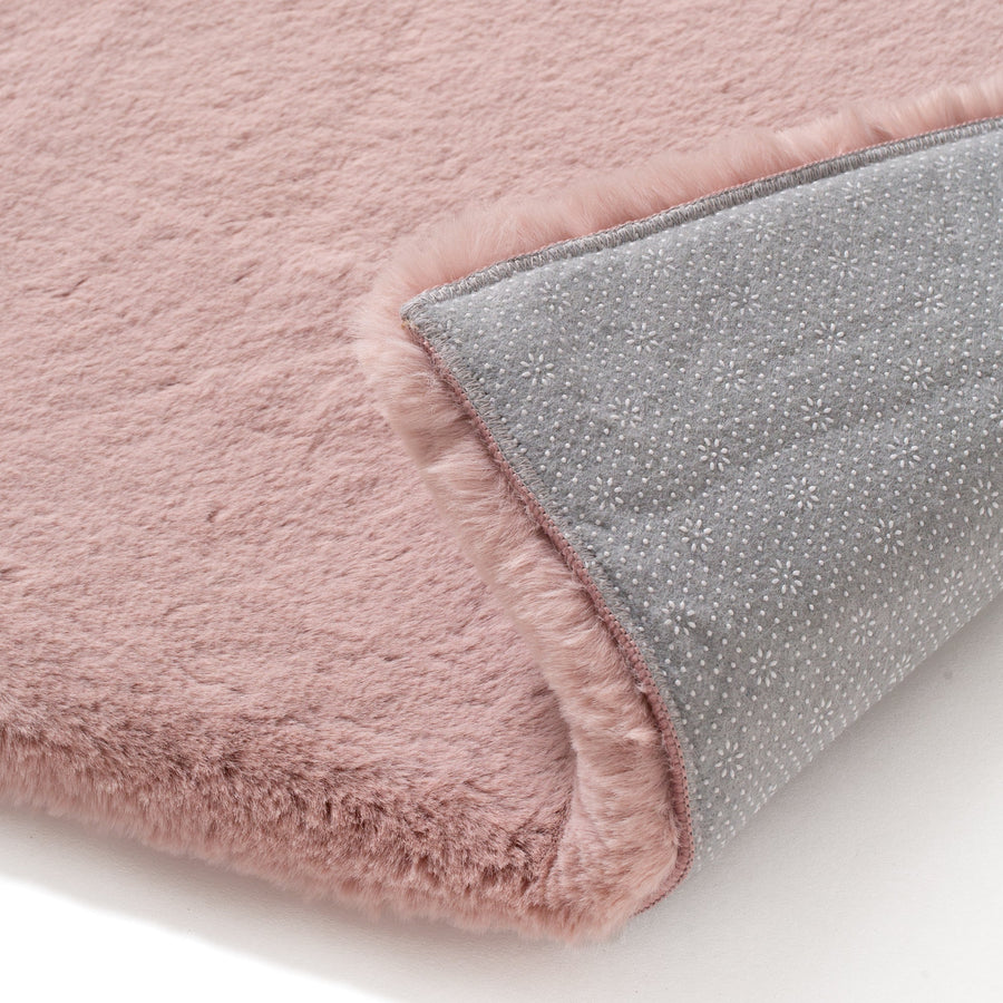 Memory Foam Mitis Rug, Medium, Pink, 2000 x 1400