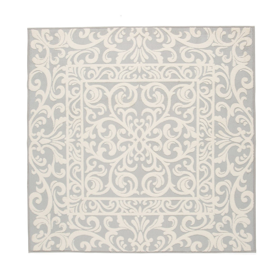 Low-resilience Elfia Hot Carpet Rug L Gray x Ivory