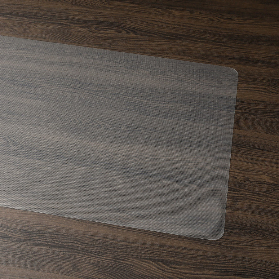 Transparent kitchen mat, clear