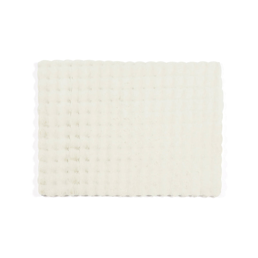 Memory Foam Pocomoko Fur Rug S 1400 x 1000 Ivory