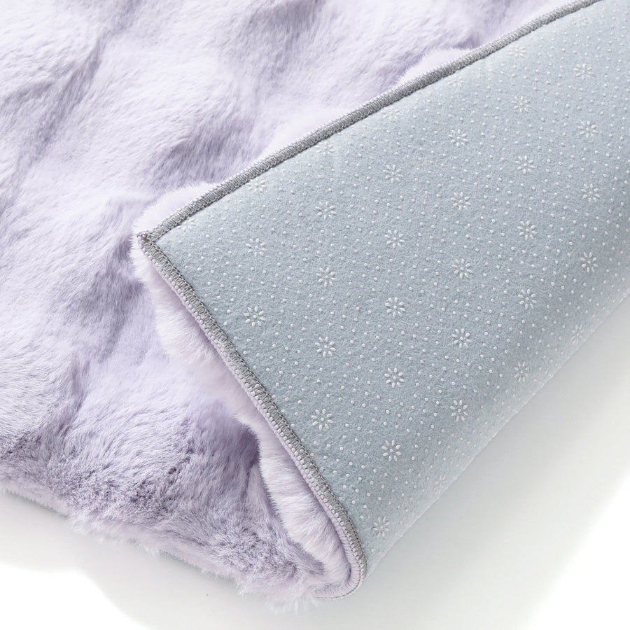 Memory Foam Pocomoko Fur Rug S 1400 x 1000 Light Purple