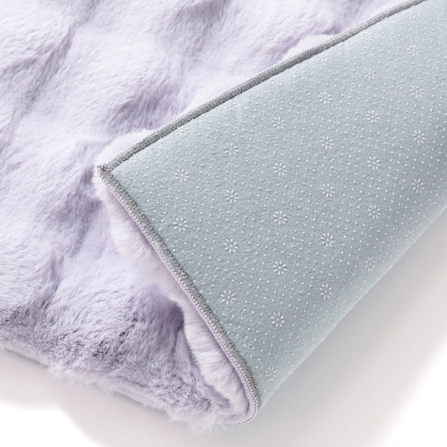 Memory Foam Pocomoko Fur Rug M 2000 x 1400 Light Purple