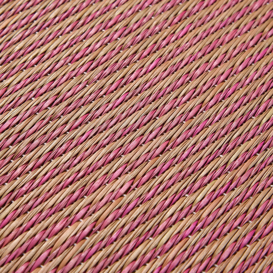 Bicolor Igusa Long Goza Mat S 1800 x 600 Pink