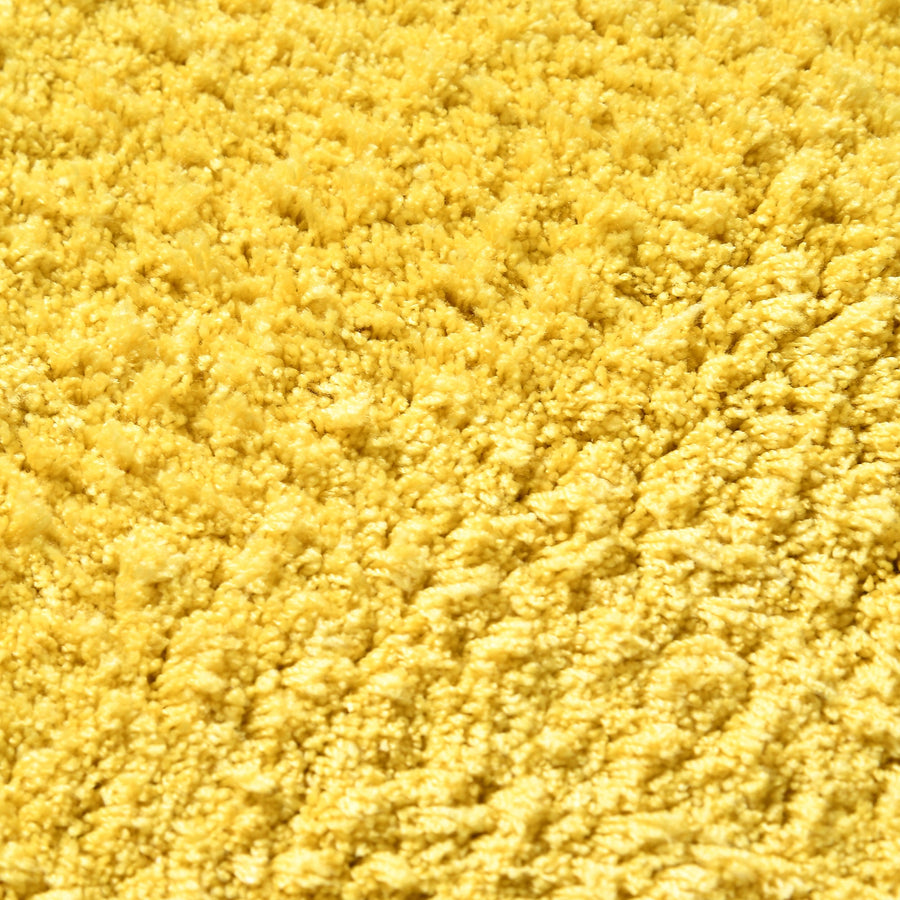 ウェーブ フレーム マット 700×500 イエロー×パープル