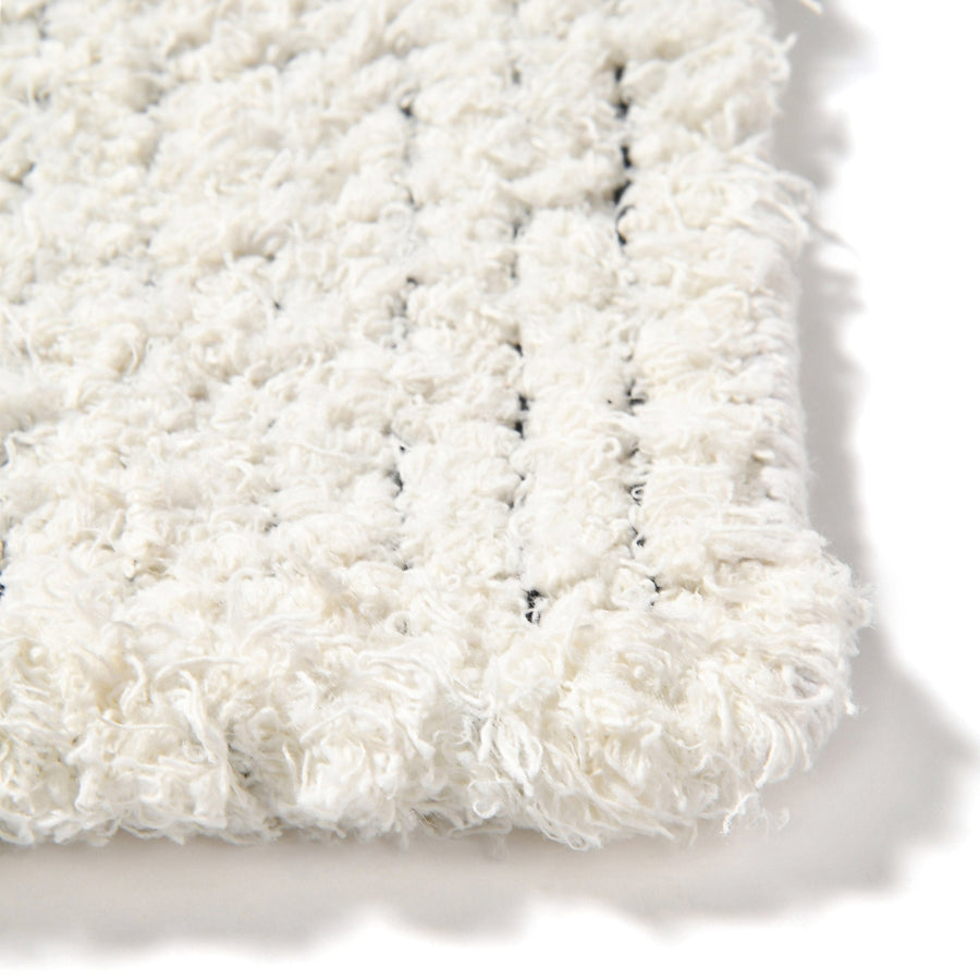 シャギー コットン マット 800×500 ホワイト