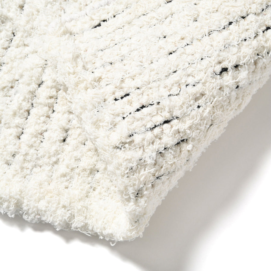 シャギー コットン マット 800×500 ホワイト