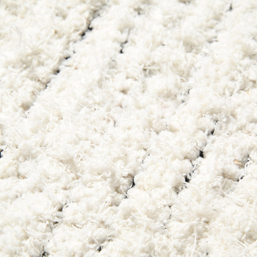 シャギー コットン マット 800×500 ホワイト