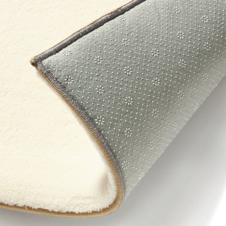 コロレ ラグ M 2000×1400 アイボリー×ベージュ