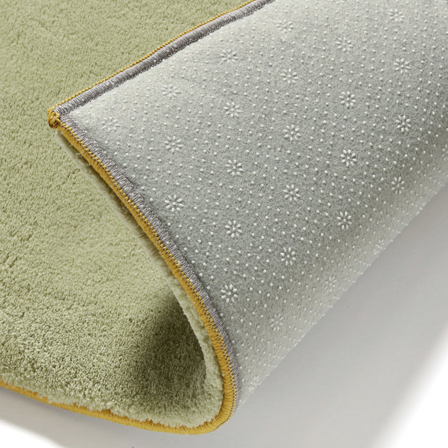 コロレ ラグ S 1400×1000 グリーン×イエロー