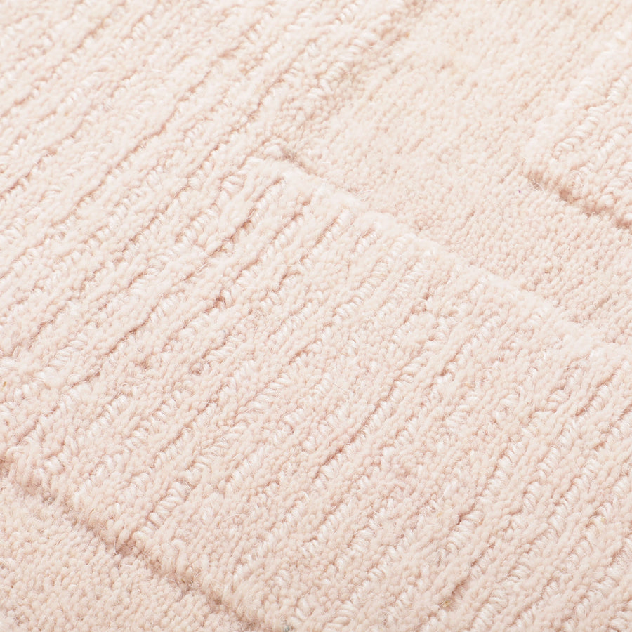 アブストラクトウール ラグ M 2000×1400 ピンク