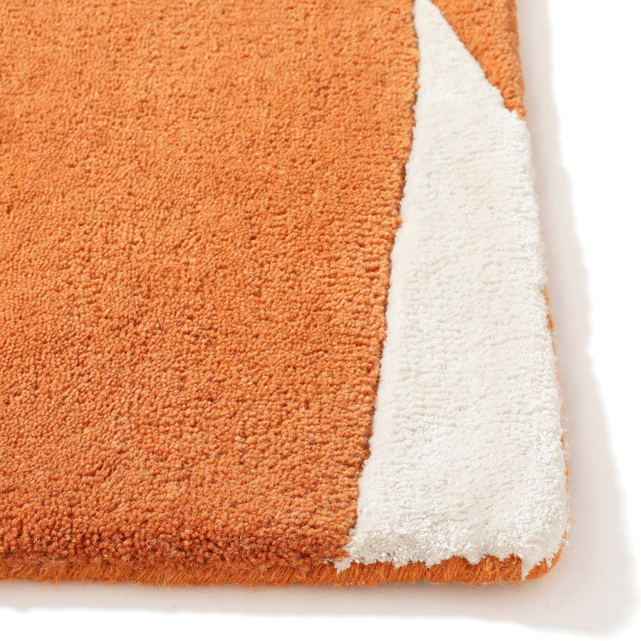 アランカール ラグ M 2000×1400 オレンジ