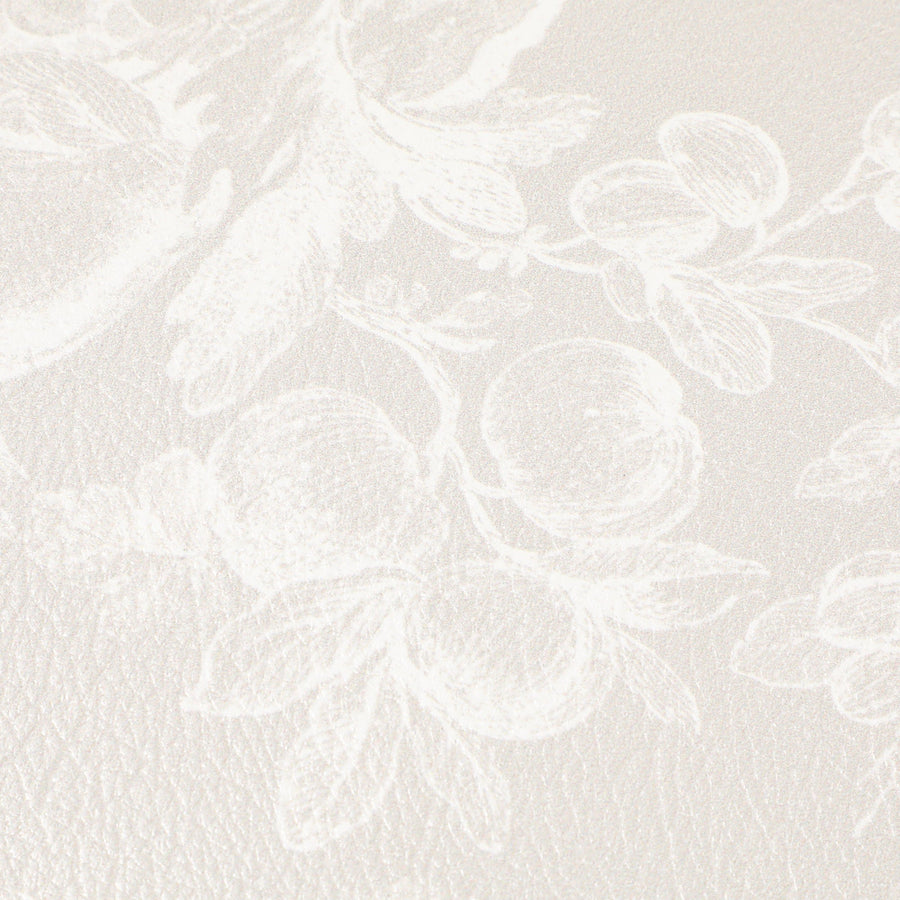 PVC キッチンマット クラシックフラワー M ベージュ