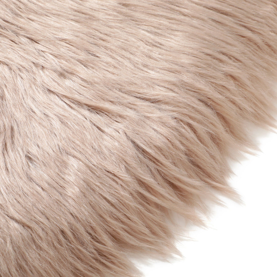 ファーモ ラウンド ラグ Φ1000 グレージュ