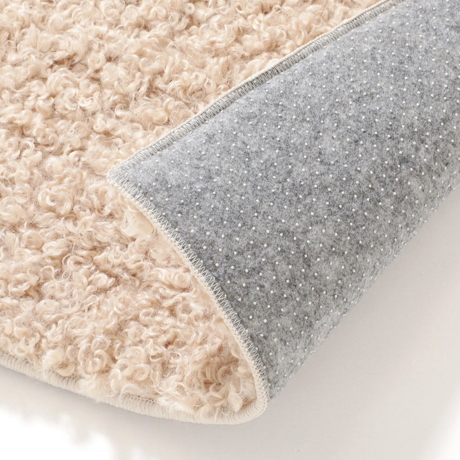 カールファー ラグ M 2000×1400 ベージュ