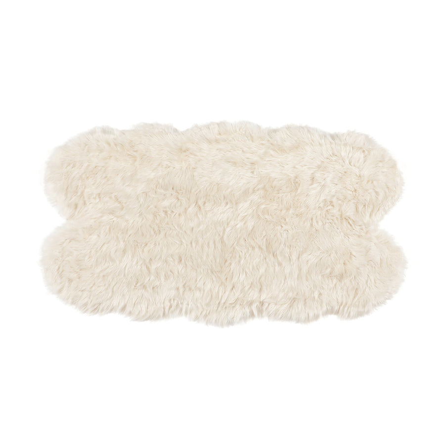 ファーモ ラグ L 1600×900 ホワイト