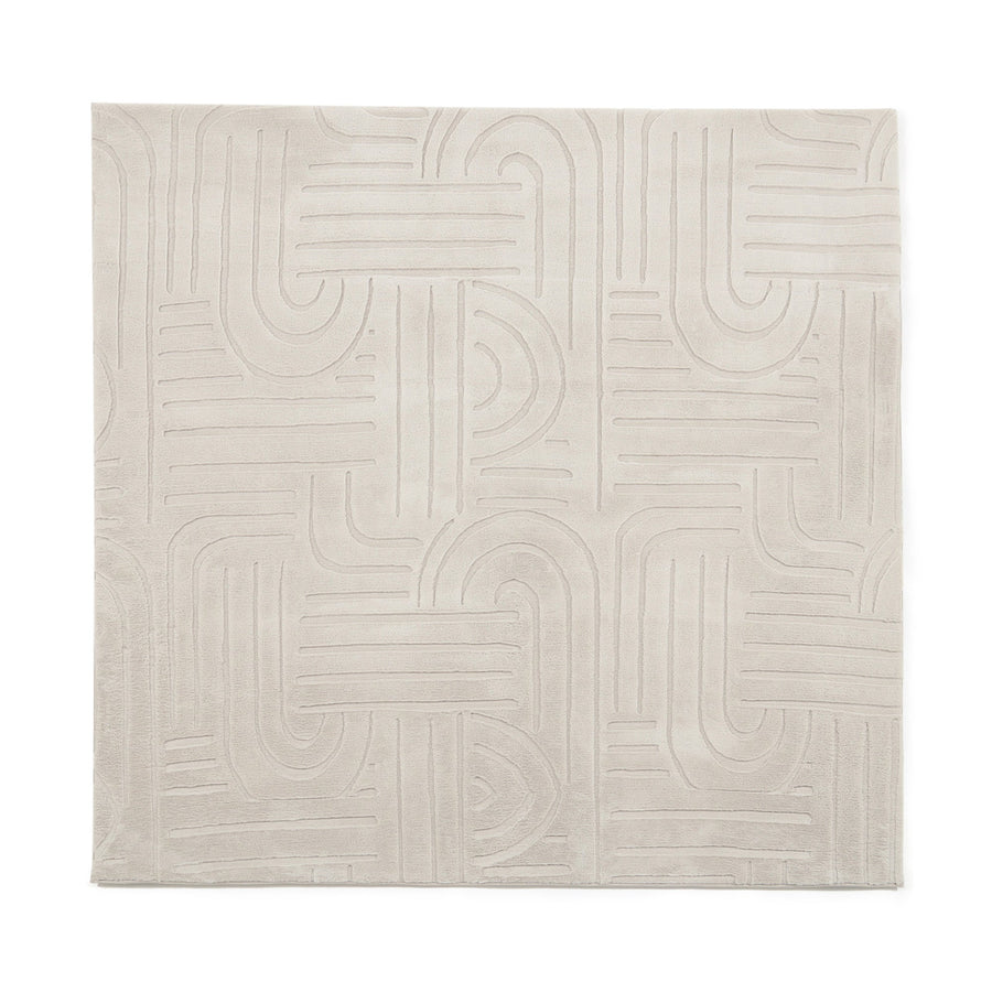 アレーナ ホットカーペットラグ L 1900×1900 グレー