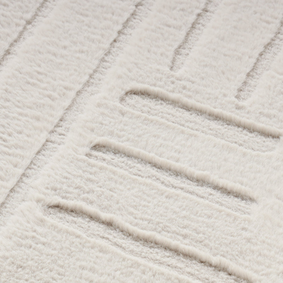 アレーナ ホットカーペットラグ L 1900×1900 グレー