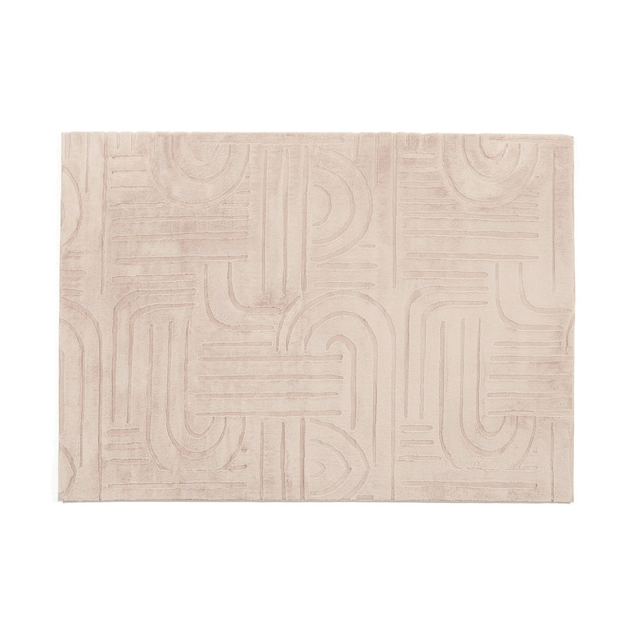 アレーナ ホットカーペットラグ M 1900×1400 ライトブラウン