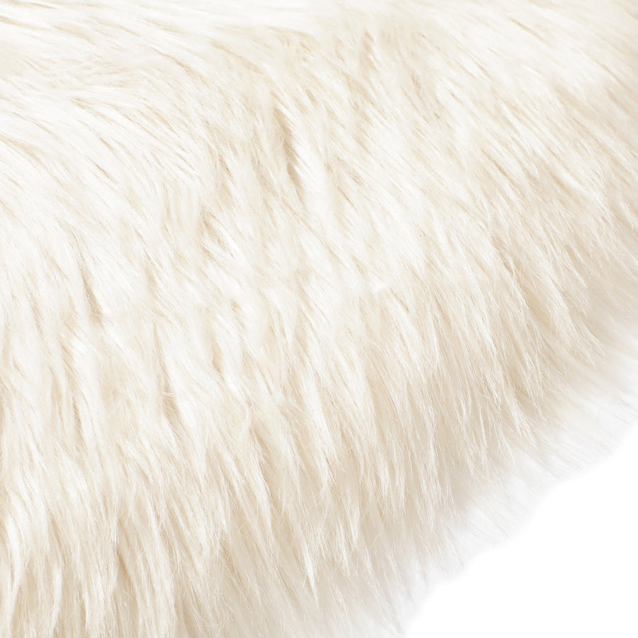 ファーモ ラウンド ラグ Φ1000 ホワイト