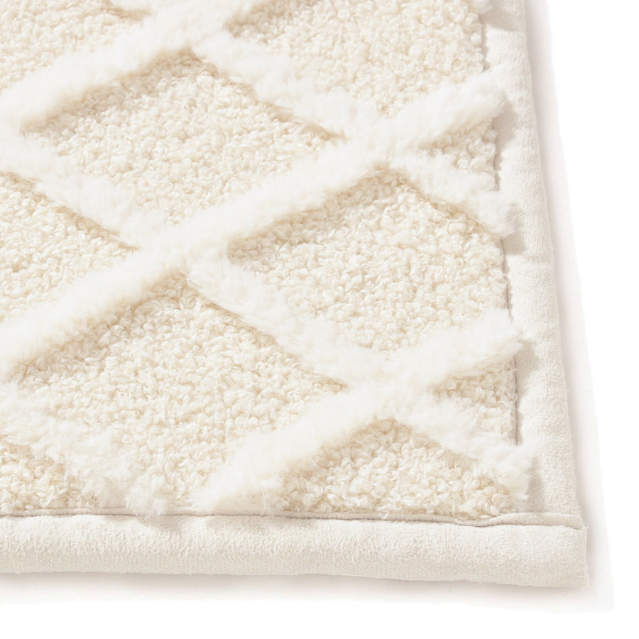 プルマ ホットカーペットラグ M 1900×1400 アイボリー