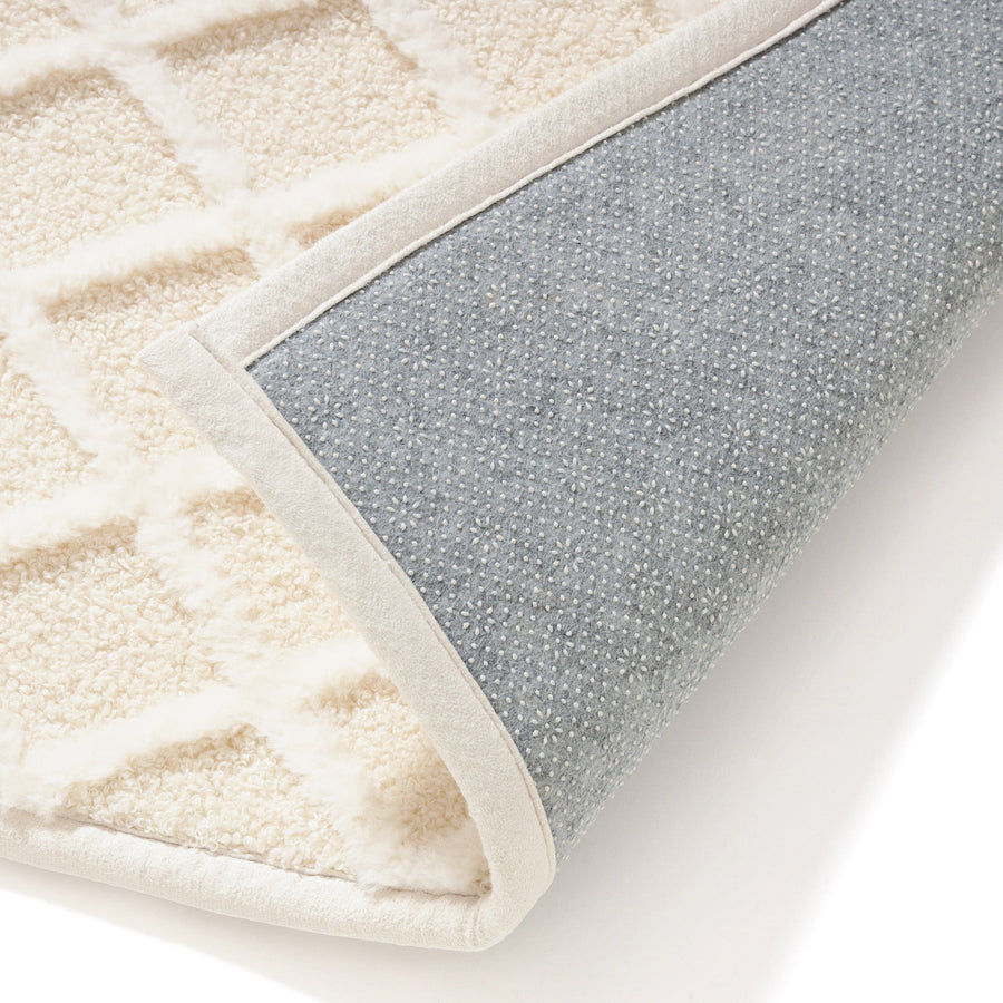 プルマ ホットカーペットラグ M 1900×1400 アイボリー