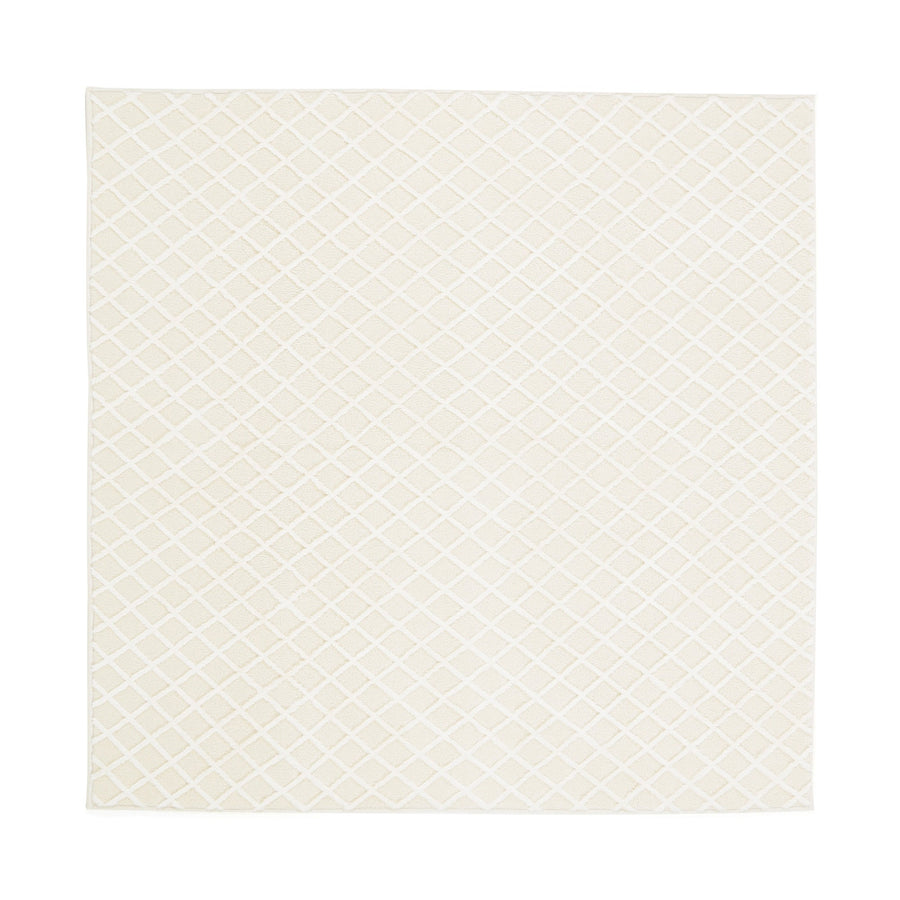 プルマ ホットカーペットラグ L 1900×1900 アイボリー