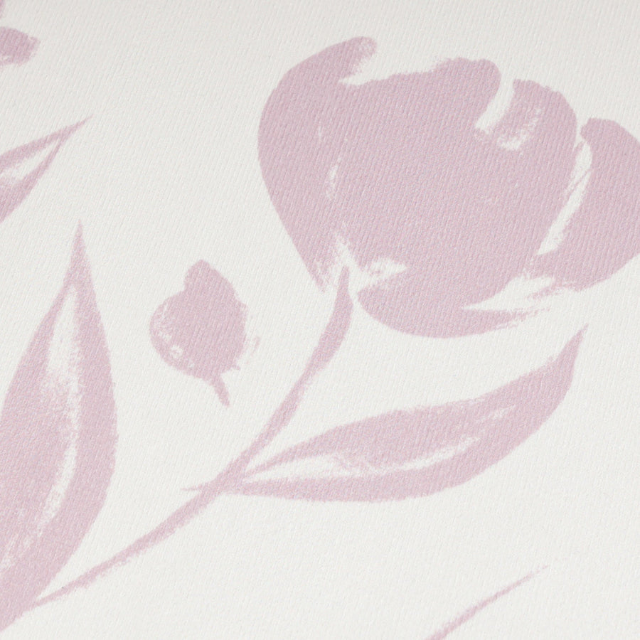 プリント キッチンマット フラワー M ピンク