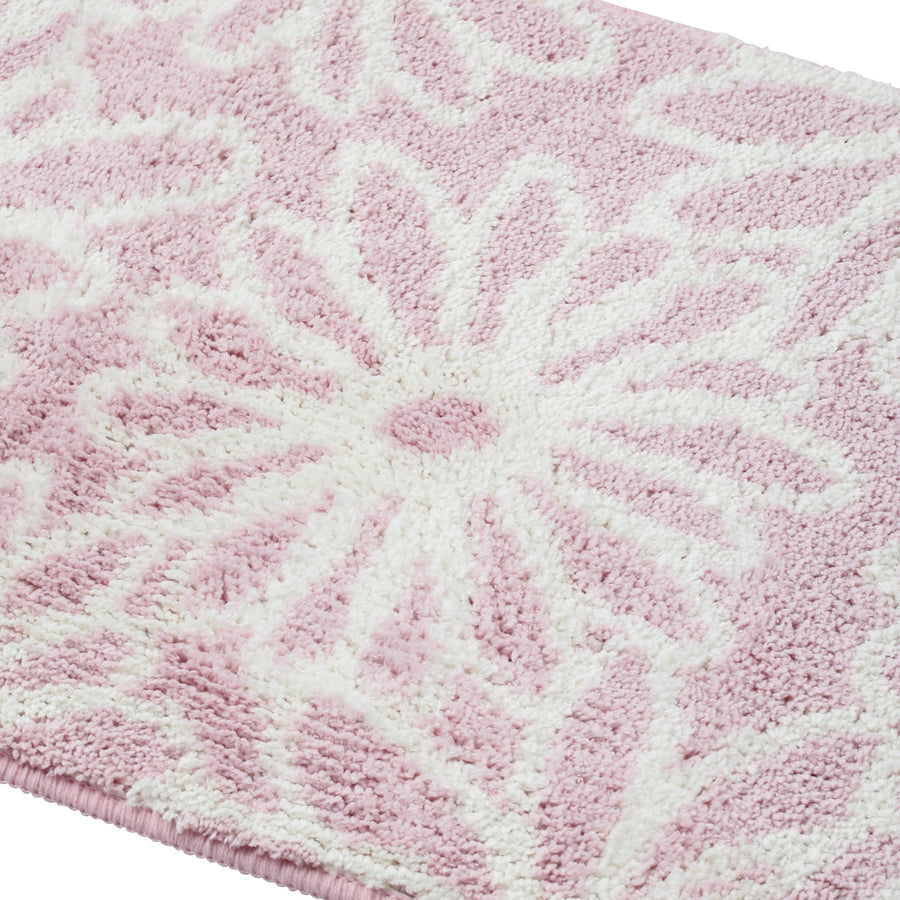 Fraucia Kitchen Mat Pink 1200x450