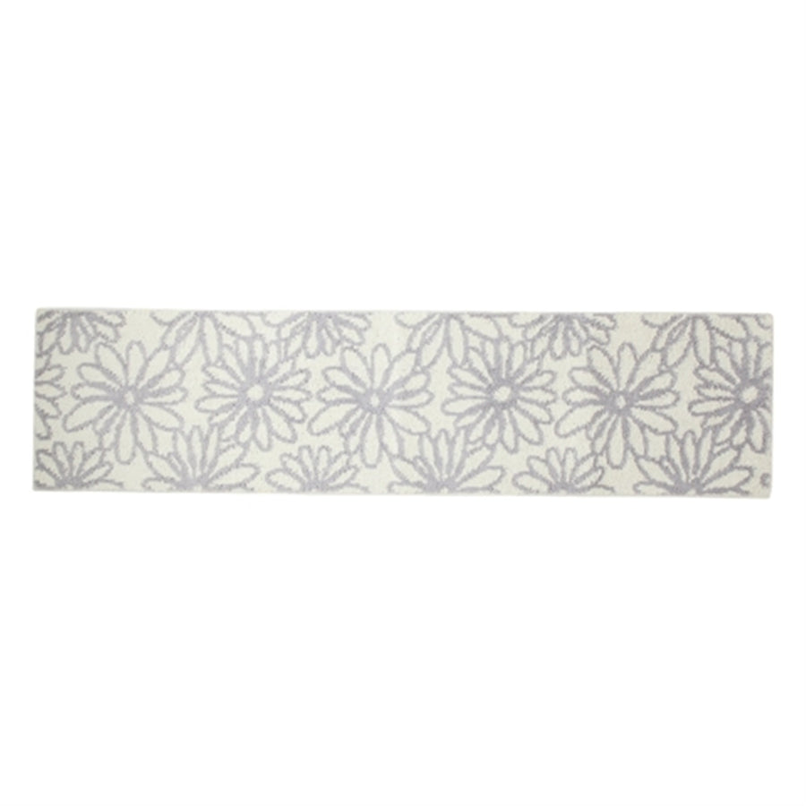 Fraucia Kitchen Mat, Grey, 1800x450