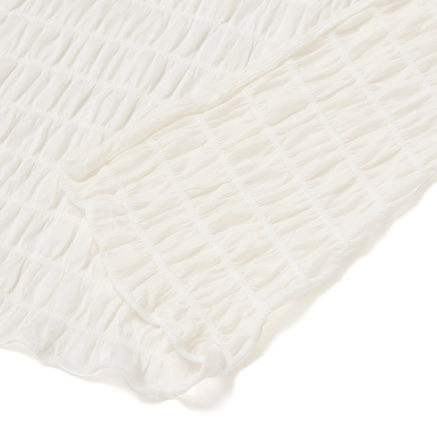 Cool Ripple Blanket (half size, white)