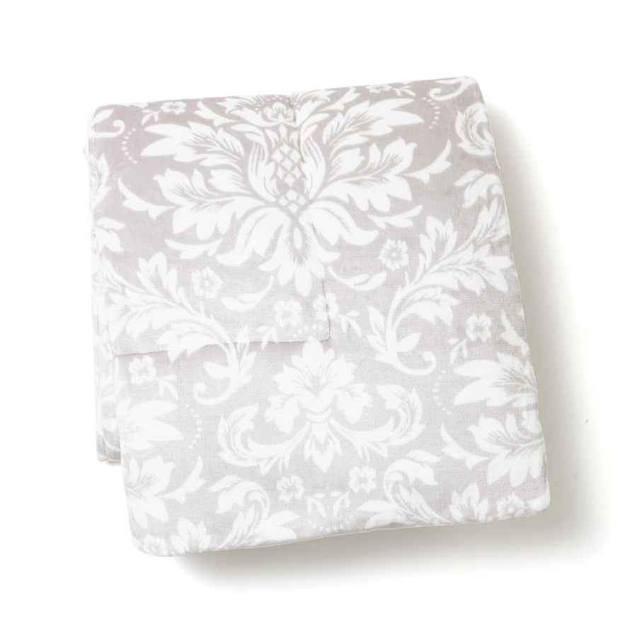 WARMY padded blanket (damask) 1400 x 2000 gray [2022 model]