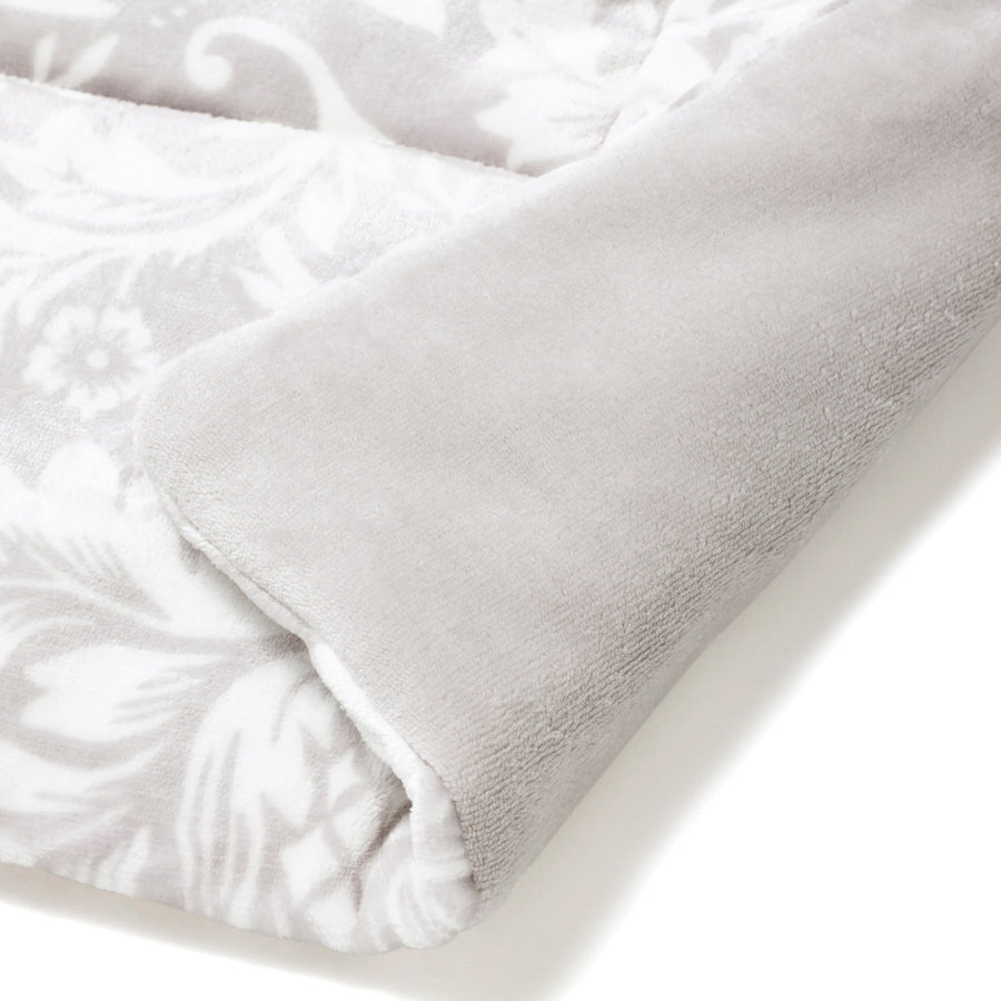 WARMY padded blanket (damask) 1400 x 2000 gray [2022 model]