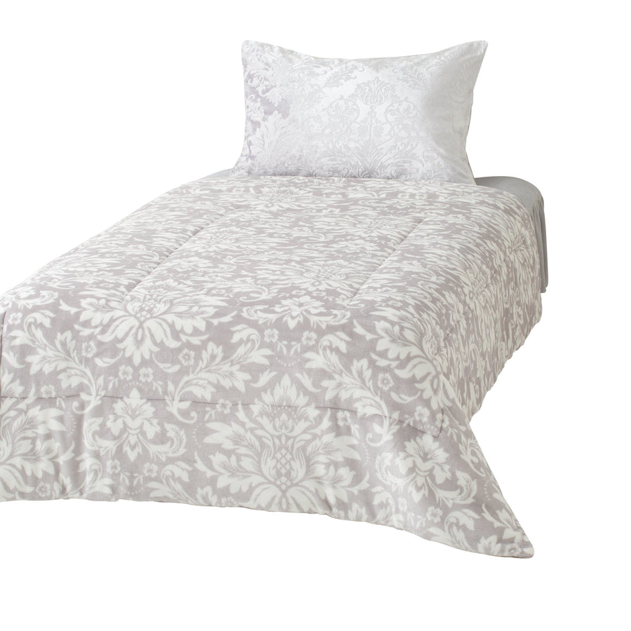 WARMY padded blanket (damask) 1400 x 2000 gray [2022 model]