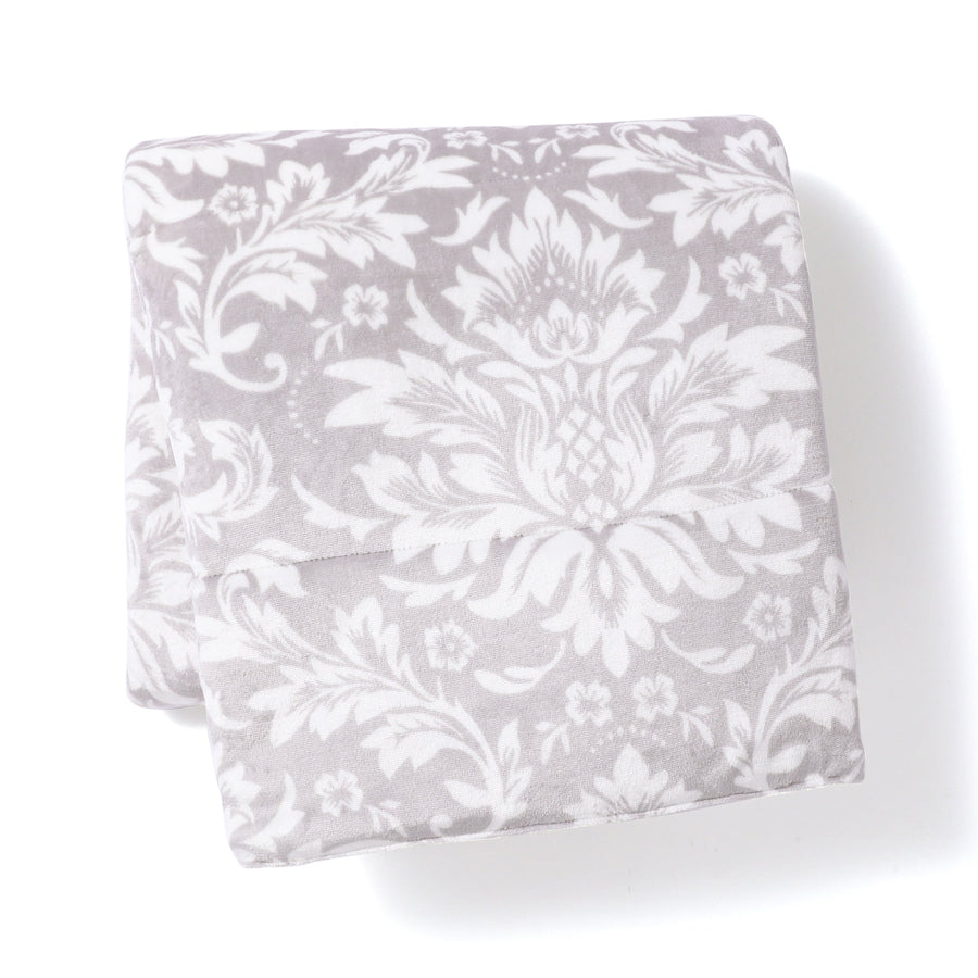 WARMY padded blanket (blanket) Damask 2 1400 x 2000 Gray [2022 model]