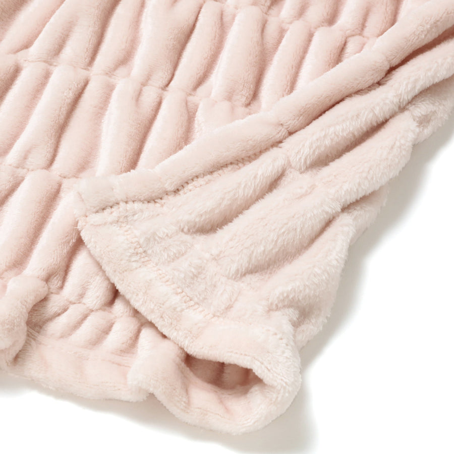 WARMY Ripple Blanket (Single) 1400 x 2000 Pink