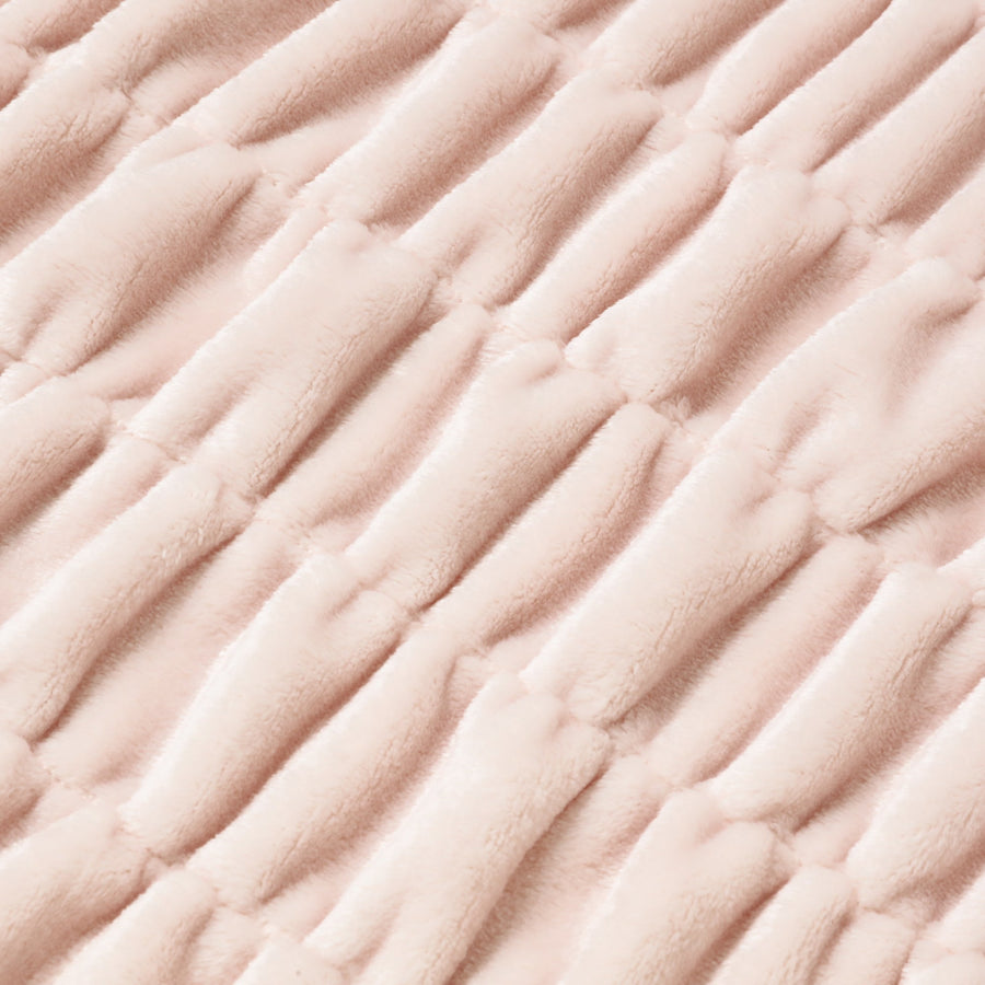 WARMY Ripple Blanket (Single) 1400 x 2000 Pink