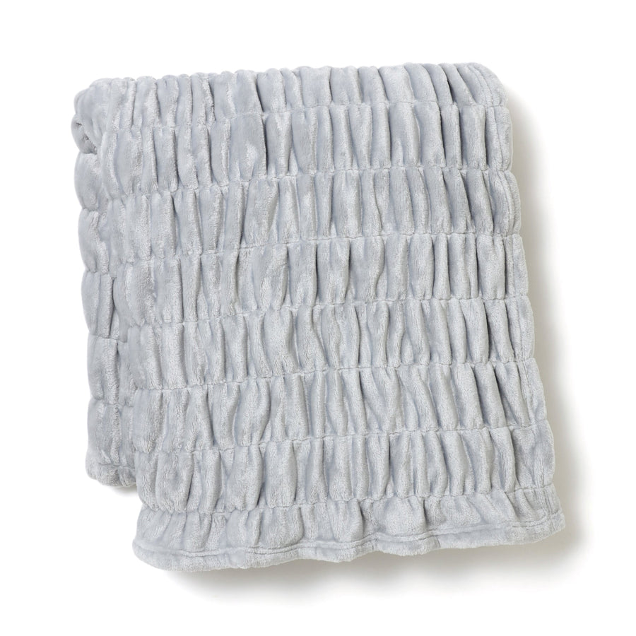 WARMY Ripple Blanket (Double) 1800 x 2000, Gray